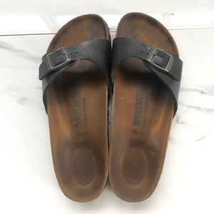 Birkenstock Black Madrid Sandals